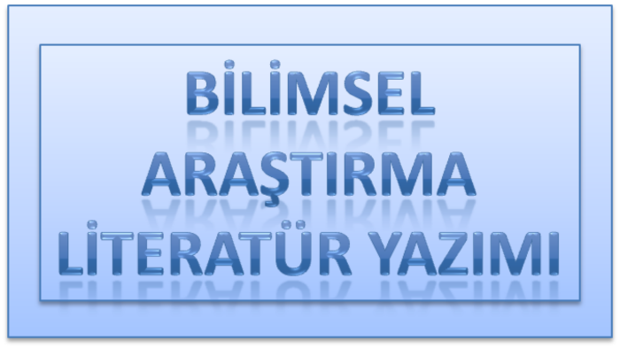 bilimsel araştırma metinleri yazarım