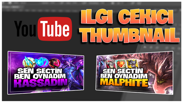 Youtube kanalınız için video kapak fotoğrafları yapabilirim