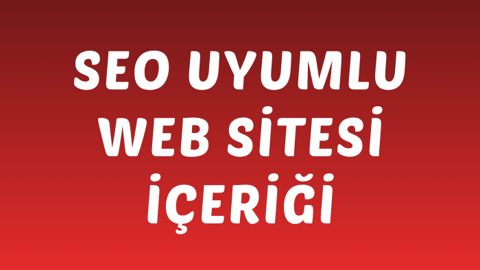 tamamen özgün ve seo uyumlu içerikler yazabilirim