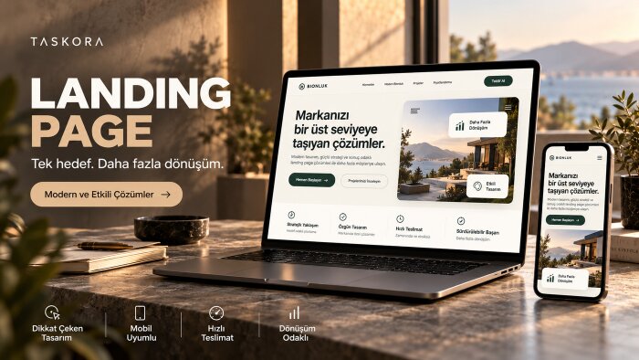 dönüşüm odaklı landing page geliştirebilirim