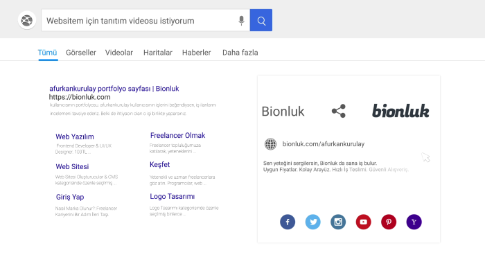 web siteniz için tanıtım videosu hazırlarım