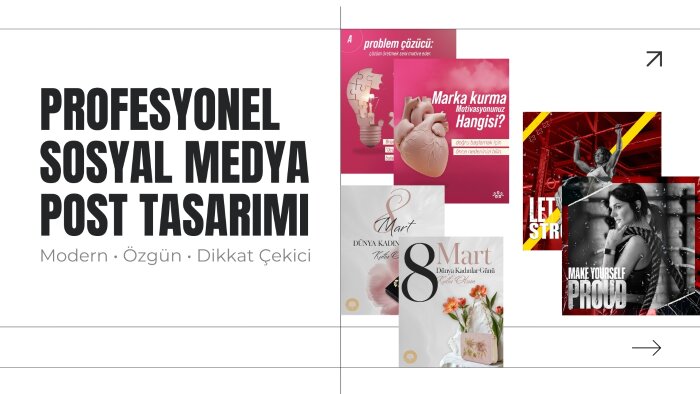  sosyal medya hesaplarınız profesyonel post tasarlayabilirim