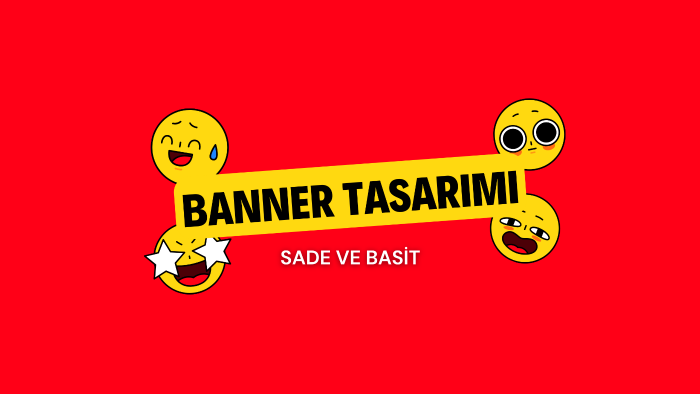 tüm platformlarda uyan basit ve sade banner yapabilirim