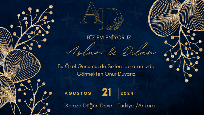 Premium davetiye tasarımları yaparım