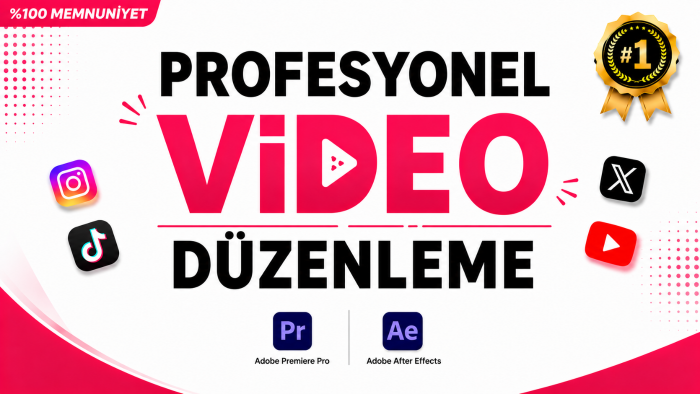 profesyonel video düzenleme ve editi yapabilirim
