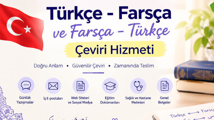 Türkçe ve Farsça çeviri yaparım