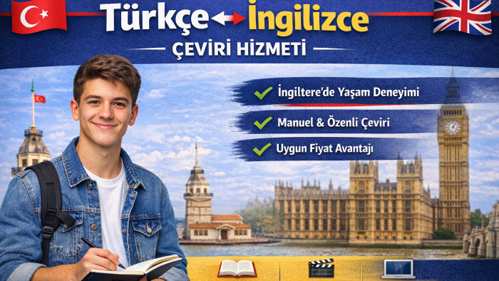 her konuda, her şekilde Türkçe-İngilizce çeviri yaparım