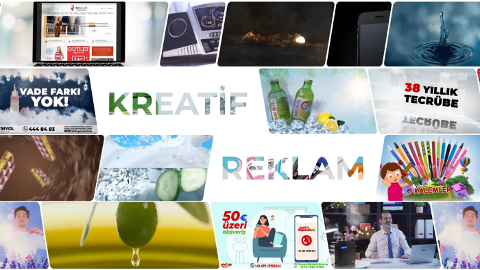 kreatif ve profesyonel reklam videoları üretirim