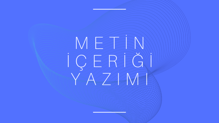 %100 özgün içerikler oluştururum