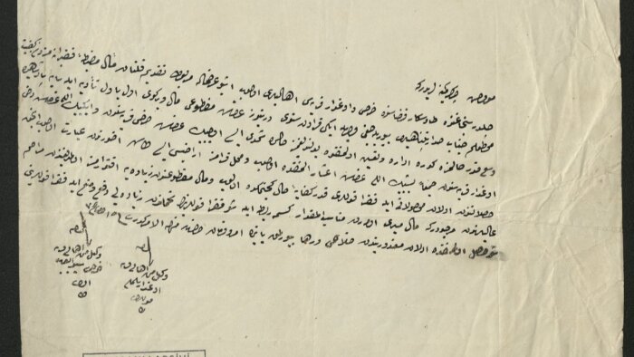 Osmanlıca çeviri yapıyorum