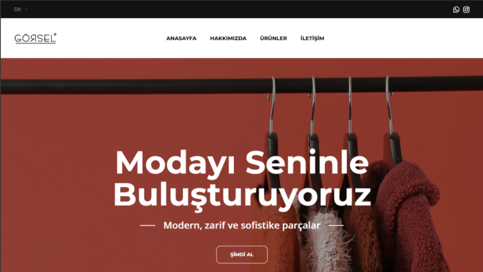 özel kodlanmış e-ticaret siteleri geliştiriyorum