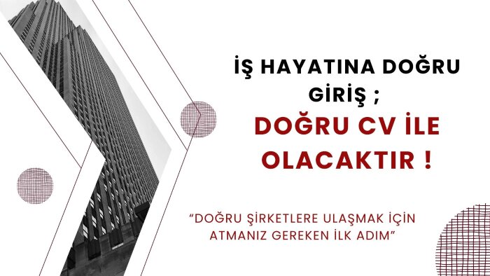 sizler için cv hazırlıyabilirim