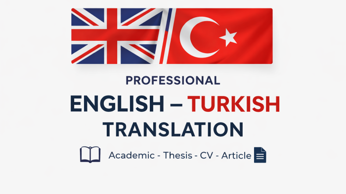 İngilizce Türkçe akademik makale,genel olarak çeviri yaparım