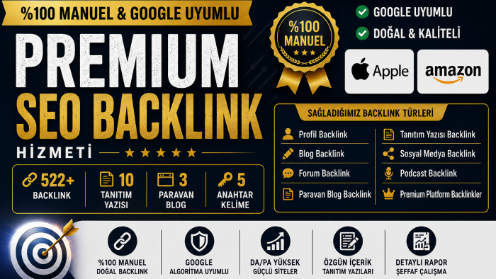 kaliteli, manuel seo ve backlink hizmeti sağlıyorum