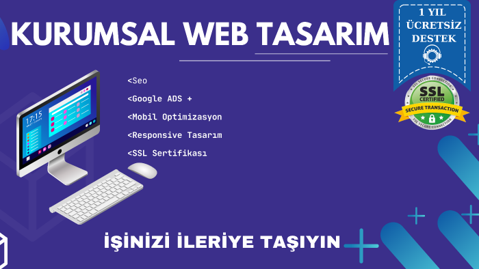 Google’da öne çıkan SEO uyumlu web siteleri tasarlıyorum