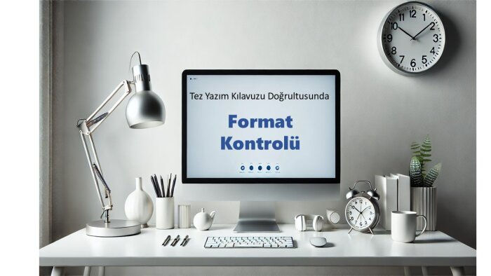 tez format kontrolü desteği sunuyorum