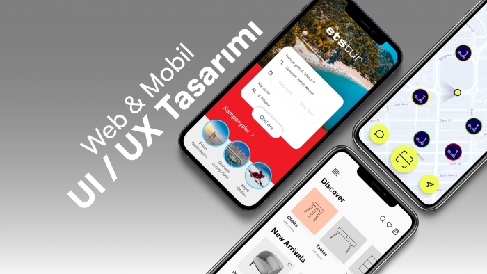 markanızla uyumlu temiz arayüz tasarımları tasarlarım
