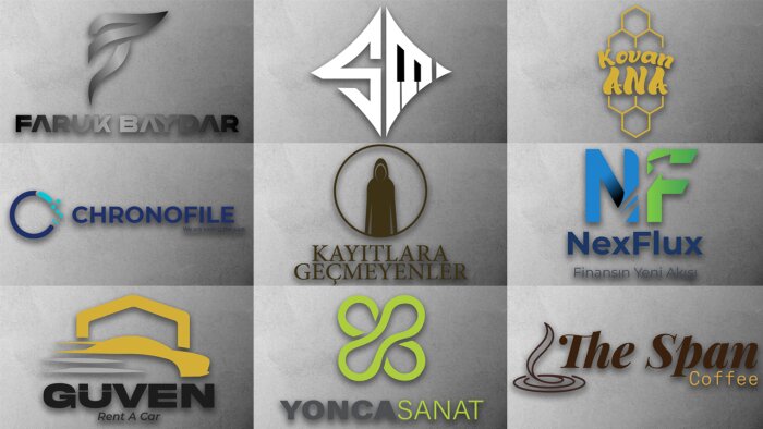 markanıza için özgün ve akılda kalıcı logo yapabilirim