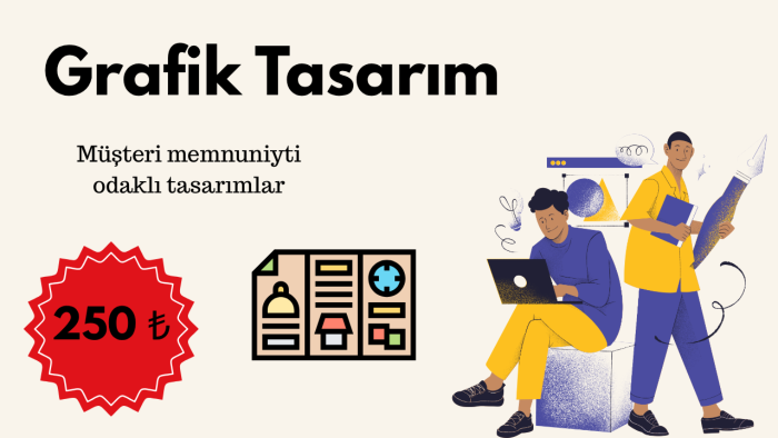 tecrübelerime dayanarak sizler için grafik tasarım yapıyorum