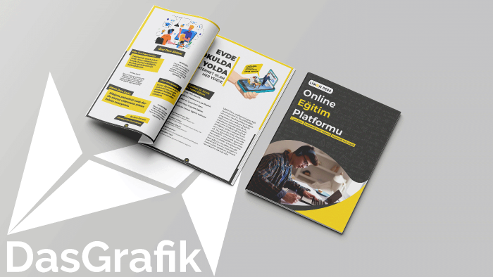 size baskıya hazır profesyonel bir katalog tasarımı yaparım