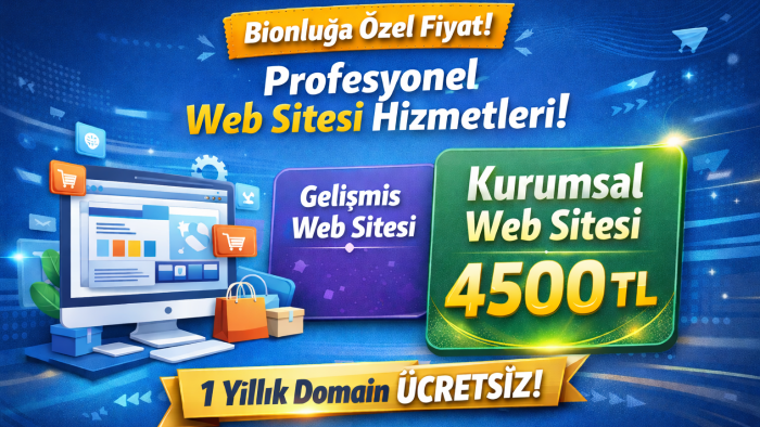profesyonel şekilde anahtar teslim web sitesi yaparım