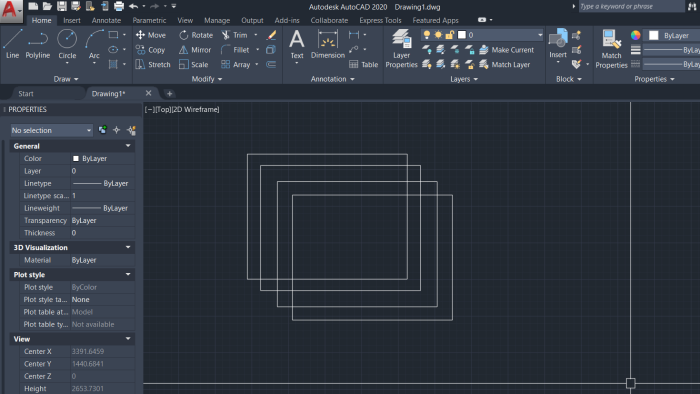Autocad ile 2 boyutlu mimari çizimlerinizi çizebilirim
