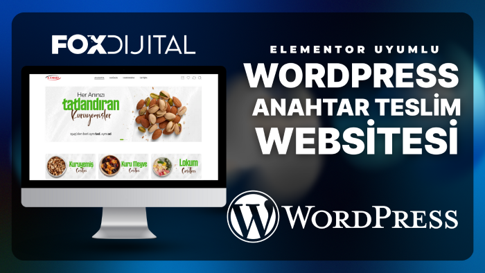 işletmeniz için anahtar teslim wordpress siteleri tasarlarım