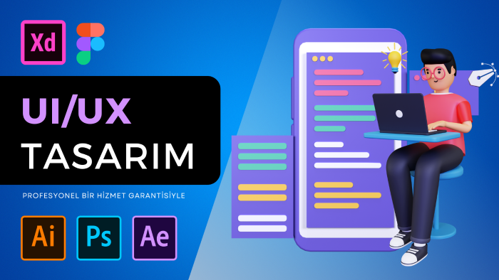 Figma ile modern web ve mobil UI/UX tasarımı yapabilirim