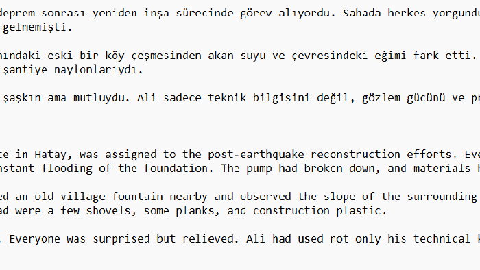 hatasız, hızlı ve doğru teknik çeviri sunarım