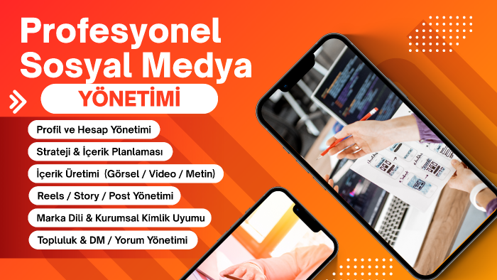 sosyal medya hesaplarınızı profesyonel bir şekilde yönetirim