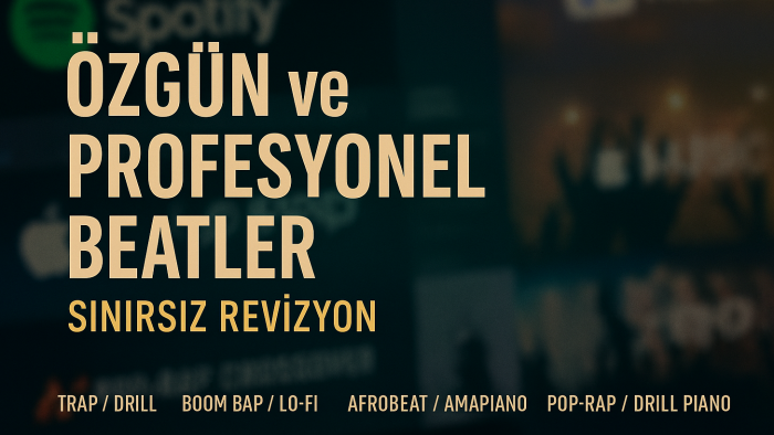 her tarza uygun özgün ve profesyonel beat üretimi yaparım