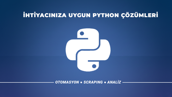 ihtiyacınıza özel python scripti yapıyorum