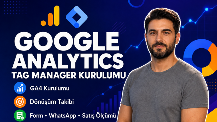 analytics ve tag manager kurulumları sağlayabilirim