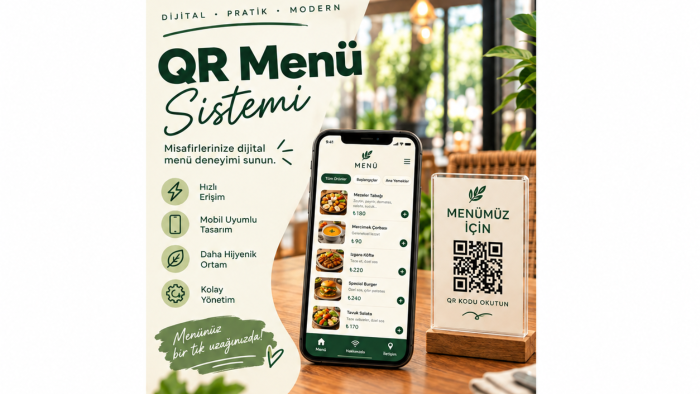 işletmenize özel modern qr menü web sitesi kodlayabilirim