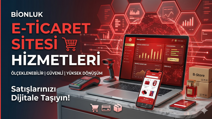 sıfırdan e ticaret siteleri yaparım