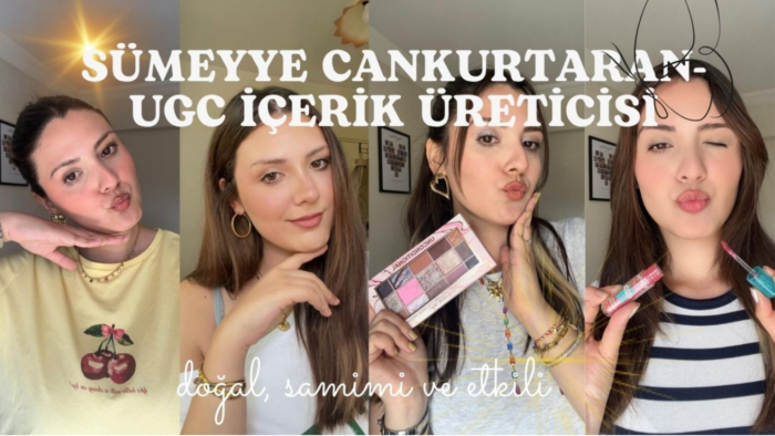 kozmetik markanız için UGC videosu oluşturabilirim
