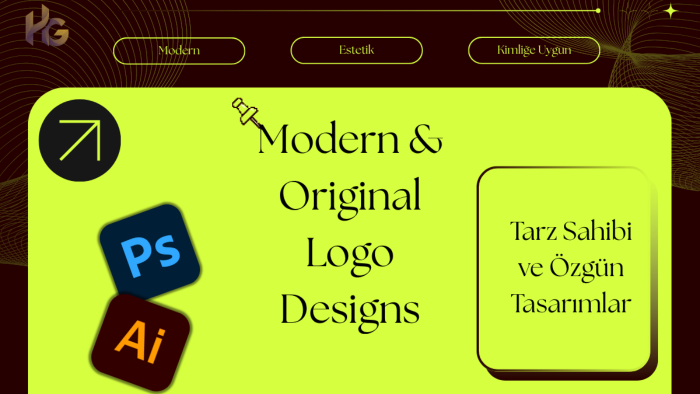 marka kimliğinize özel logo tasarlarımı yaparım