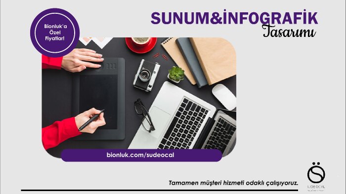 kurumsal ve bireysel infografik tasarlarım
