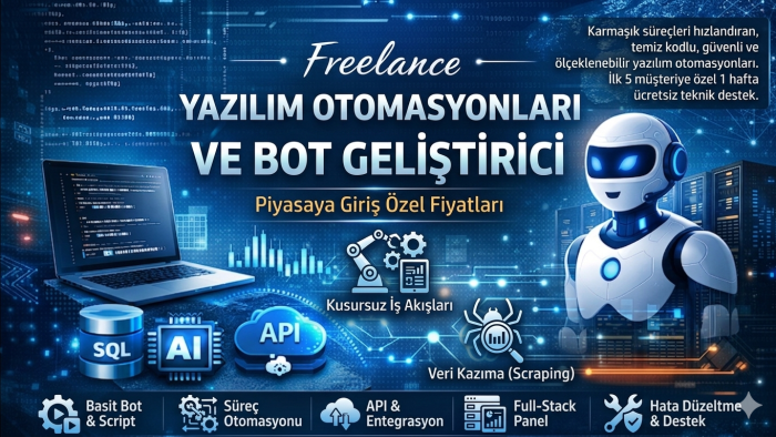 karmaşık süreçleri hızlandıran otomasyonları kurarım