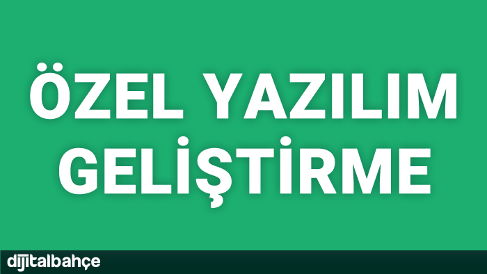 yazılım fikrinizi hayata geçiririm