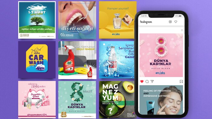 dikkat çekici ve etkili sosyal medya tasarımları yaparım