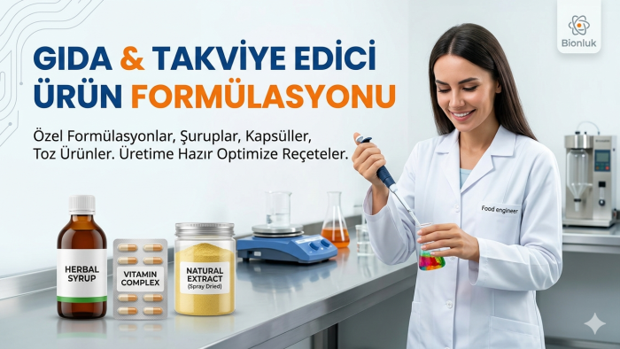 şurup ve bitkisel ekstrakt ürünler için formüller hazırlarım