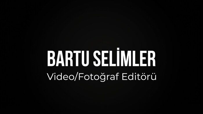 video kurgu ve her türlü düzenlemeyi yapabilirim