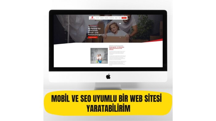 mobil ve seo uyumlu bir web sitesi yaratabilirim