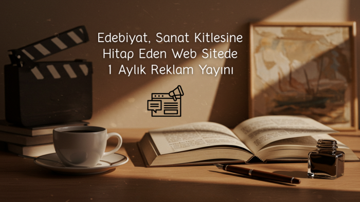 edebiyat odaklı web sitemde reklamınızı yayınlayabilirim