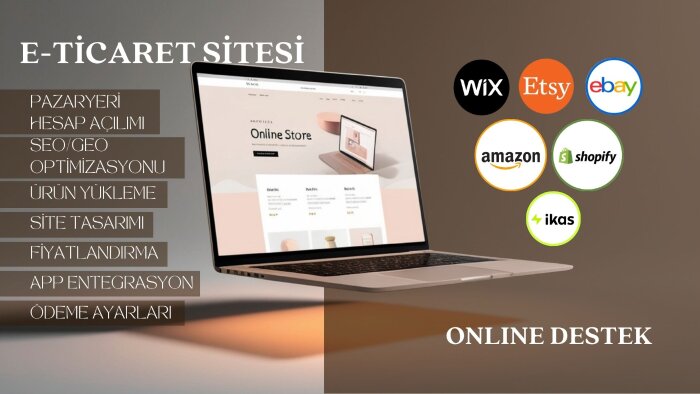 eticaret sitenizin yönetimini sağlayabilirim
