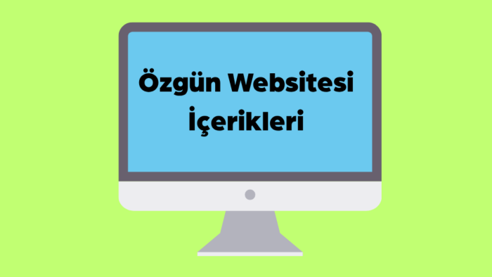 web siteniz için özgün içerikler üretebilirim