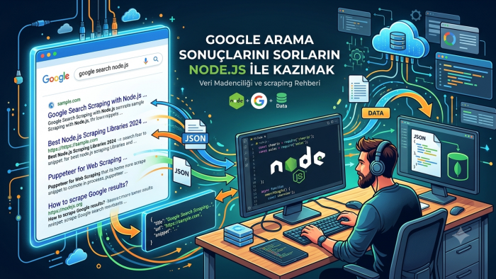 google aramalarından data kazıma yaparım