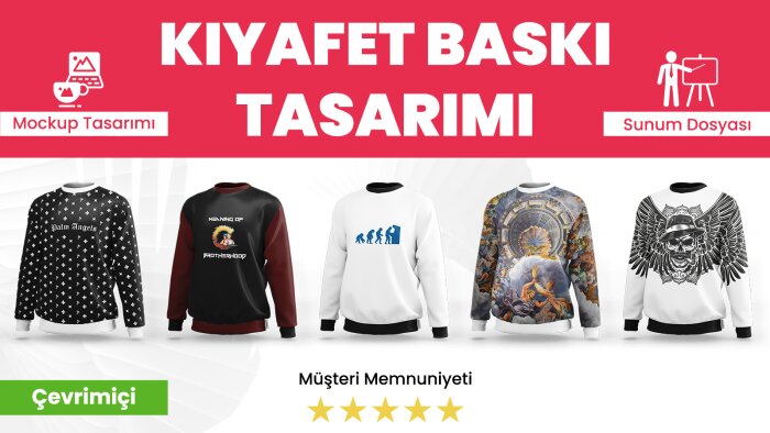 kıyafet baskı tasarımı yaparım
