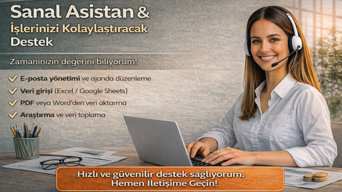 i̇şlerinizi düzenleyip zaman kazandırırım